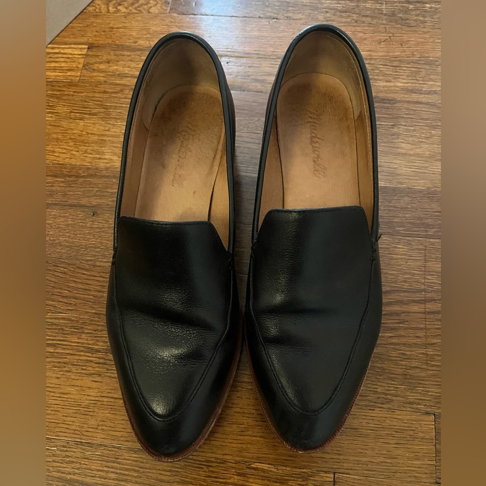 Madewell black loafer